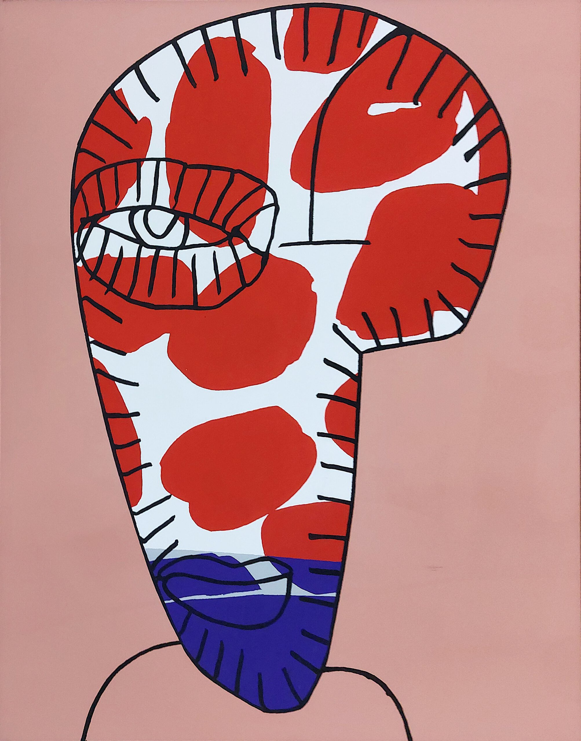 gänzlich fremde Person